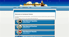 Desktop Screenshot of hardwoodgames.com