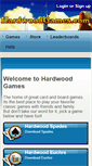 Mobile Screenshot of hardwoodgames.com